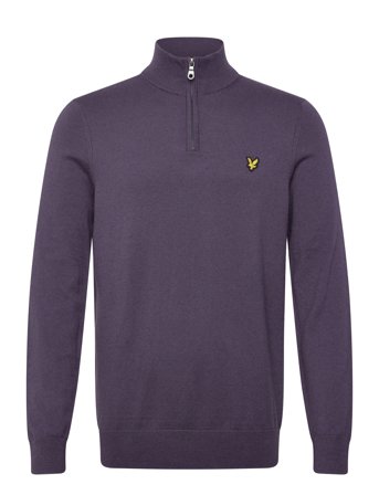 Lyle & Scott | Cotton Merino Quarter Zip Jumper | XXL