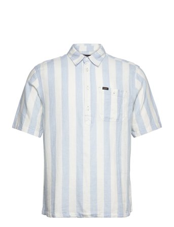 Popover Shirt Ss Blue Lee Jeans