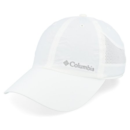 Columbia - White unconstructed Lippis - Tech Shade Ii Hat White Dad Cap @ Hatstore