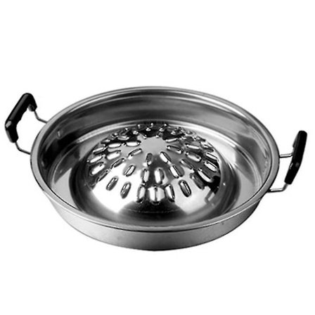 Thai-stil Bbq Grill Pan Grill Topper Komfyrplate Grill Pan