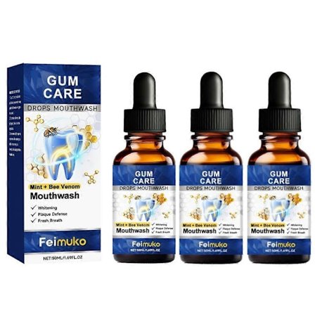 Koncentreret mundskyl Bee Venom Mint mundskyl dråber Fluoridfri Mint mundskyl med naturlig essens