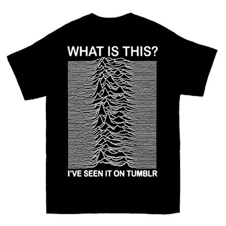 Joy Division jag har sett på Tumblr T-shirt