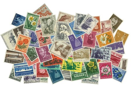 Holland - Sommerfrimærker 1950-1959 - Komplet - Postfrisk