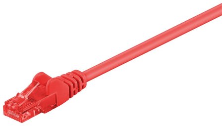 MicroConnect U/UTP CAT6 20M Red PVC
