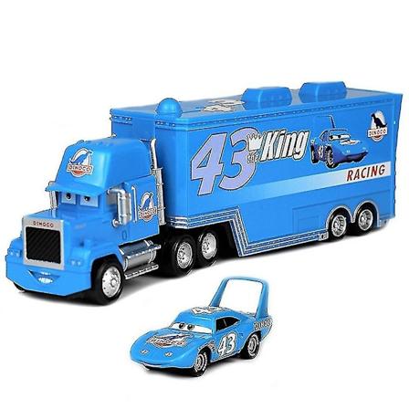 Cars 2 3 Elokuva McQueen Kuningas Chick Hicks Mack Kuorma-auto Set Kuorma-auto & Urheiluauto Leikkisetit Faneille Lapsille Syntym p iv lahjat-Xin King