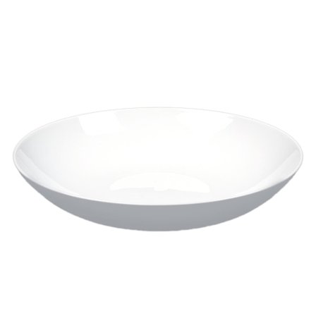 Stor Porslins Skål - Cirkelrund - 2 Pack