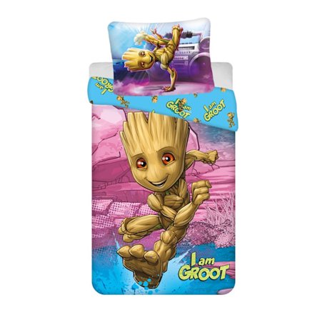 Guardians of the Galaxy sängset I am Groot 140x200 cm, 70x90 cm