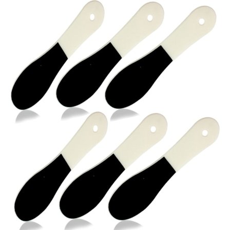 Dubbelsidig fotfil, 6 st fotrasp pedikyr pedikyrverktyg för kvinnor och män för att ta bort död hud, förhårdnader