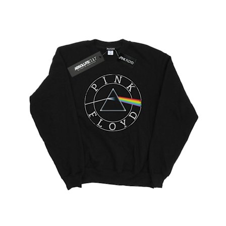 Pink Floyd Girls Prism Circle Logo Sweatshirt 5-6 år Svart