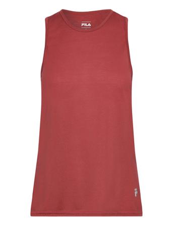 Rastede Tank T-shirts & Tops Sleeveless Rød FILA*Betinget Tilbud