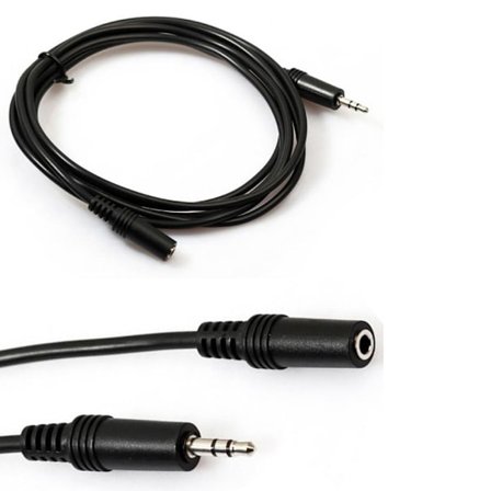 2M AUX Ljuskabel (3.5mm)