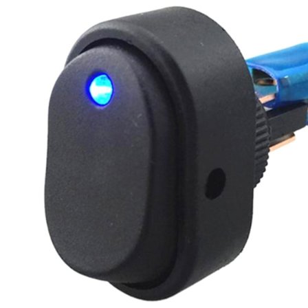 Vippströmbrytare Power BLÅ