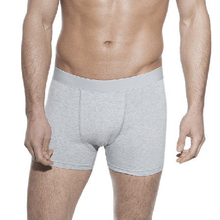 Bread & Boxers Boxer Brief 3-pack Kalsonger Herr Grå L
