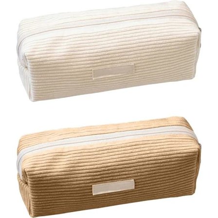 Pennal - Bærbare oppbevaringsvesker, pennal i lerret, vanntett, egnet for tenåringer