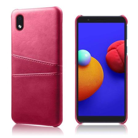Samsung Galaxy M01 Core skal med korthållare - Rosa Rosa