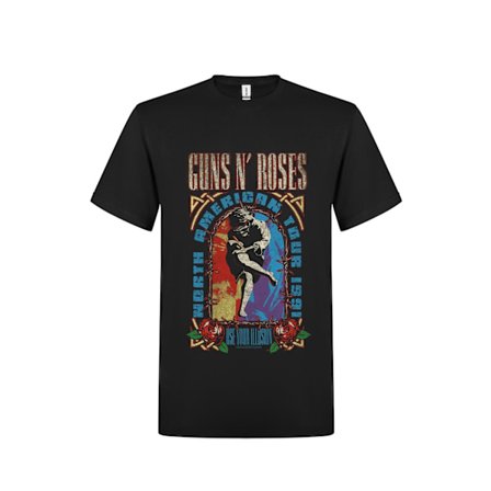 Guns N ́ Roses Use Your Illution album inspired T-Shirt