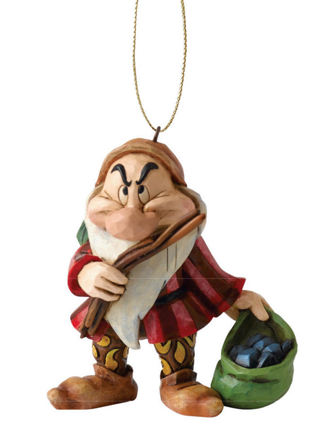Disney Ornament Dvergene Sinnataggen, H7cm