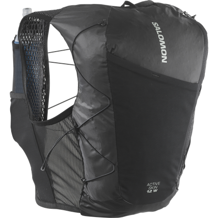 Salomon - sac de running pour femme Active Skin 12 Women Set - Black / Metal - M