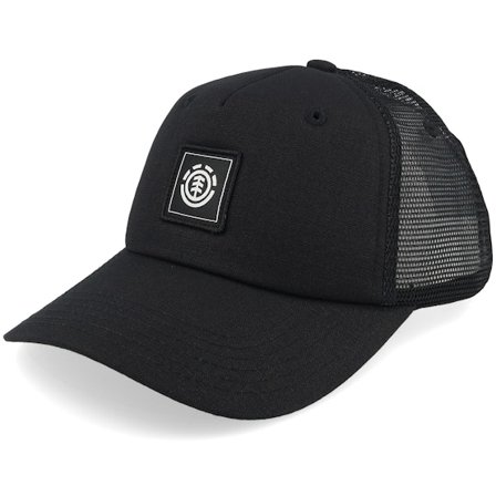 Element - Kids Icon Mesh Cap Flint Black A-Frame Trucker Trucker Black Cap - @ Hatstore