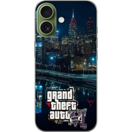 Kompatibel Mobilcover til Apple iPhone 17 Grand Theft Auto 6