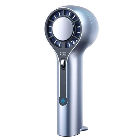 Bærbar Håndholdt Ventilator Hastighed 1-100 Turbos Nedkølet USB Ventilator 3000mah Batteri Genopladelig Personlig Ventilator til Udendørs