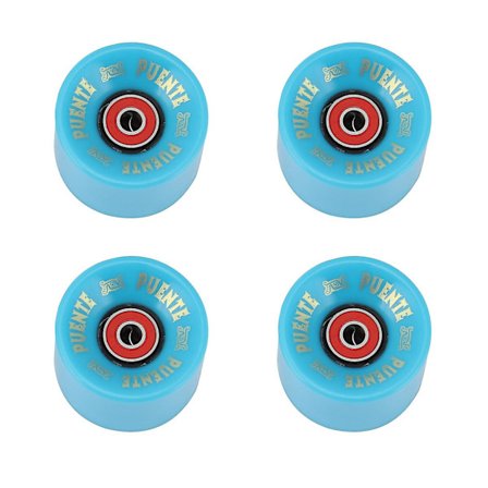 Puente 4 st/set Cruiser Skateboard Hjul Pu Hjul Longboard Cruiser Hjul Med Abec-9 Kullager