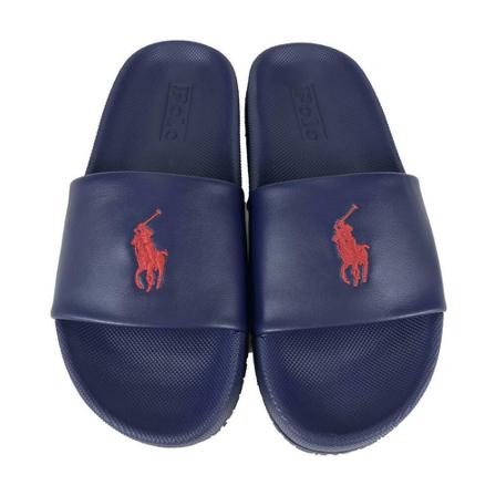 Polo Ralph Lauren Pool Slides , Blauw , Dames , Maat: 37 EU