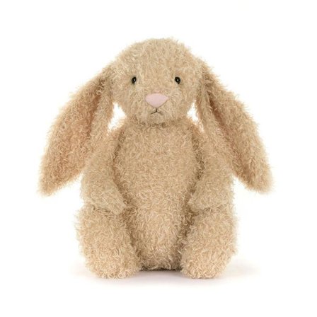 Jellycats Bashful Luxe Kanin Curly Stor Storlek 31cm