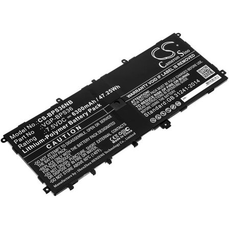 Batteri til notebook, bærbar computer til Sony VAIO Duo 13, SVD1322ZPWR, SVP1321ZPWR og andre