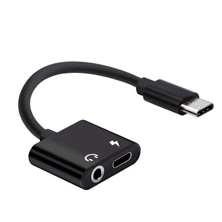 USB-C Adapter / Splitter USB-C & AUX port