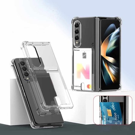 Samsung Galaxy Z Fold 4 - Mjukt Transparent Skal