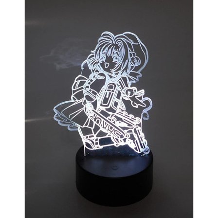 Card Captor Sakura Anime Roller Blade Laser Graverad 3D Effe