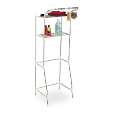 Utdragbar tvättmaskinshylla