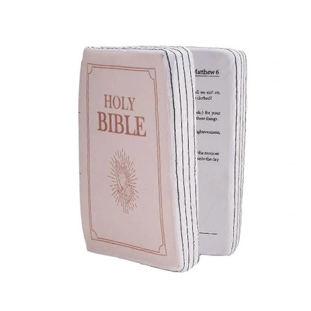 Faith Bible Pude, Bibel Pude Bog Plys, der kan åbnes, Fotofarve