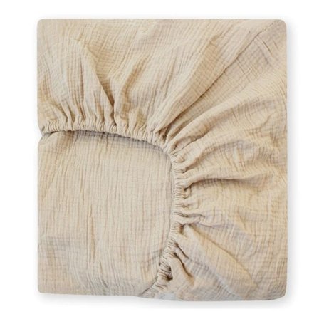 Ekstra myk muslin montert laken | 28"x 52" (Cereal)