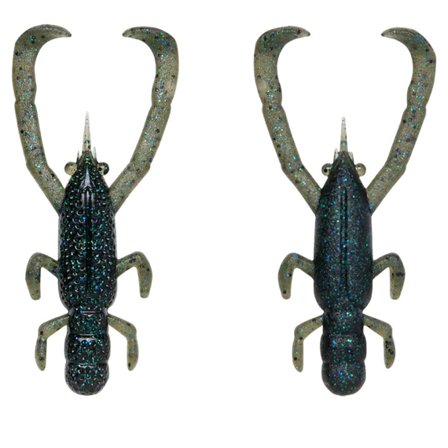 Fish Arrow Free Rig Shrimp 6,6cm - Weed Neon