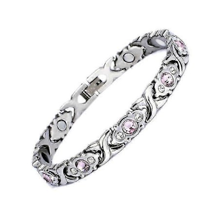 Elegant Titanium Diamant Armbånd Rustfritt Stål Armbånd For Kvinner