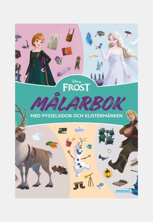 KÄRNAN Målarbok med pysselsidor och klistermärken Frost Skapa & pyssla Unisex ONESIZE