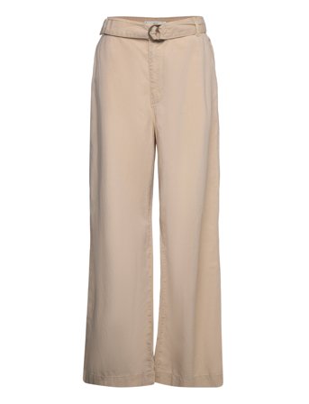Mango | Flowy Wideleg Trousers With Belt | XS
