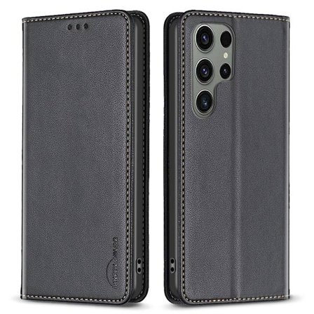 BINFEN COLOR lommebokdeksel for Samsung Galaxy S24 Ultra-telefon