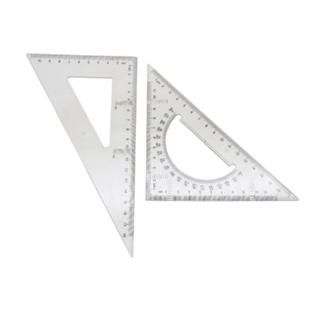 2-pack plastlinjal, mätverktyg