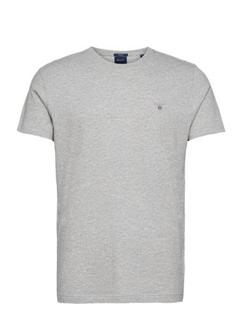 Original Ss T-Shirt T-shirts Short-sleeved Harmaa GANT