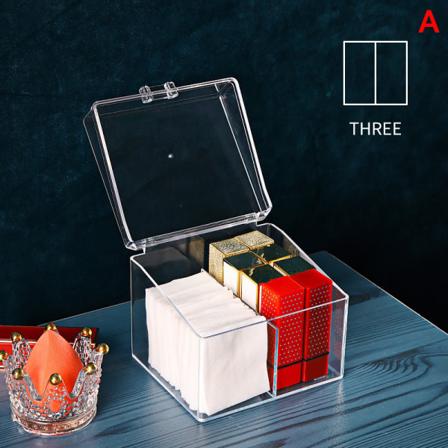1 Stk Plastic Makeup Organizer Kosmetisk Holder Makeup Værktøj Stor A