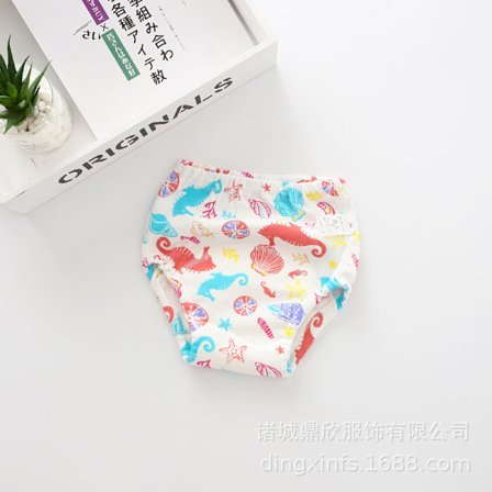 Uudet vauvan pottaushousut vauvan puuvillalangasta vaippahousut pestävät vaippahousut neljä vuodenaikaa