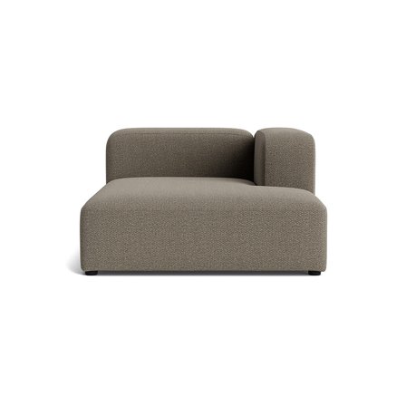 Milo XL chaiselong, højrevendt - Nordic Grå - 130x170x72 - Sofa, chaiselong