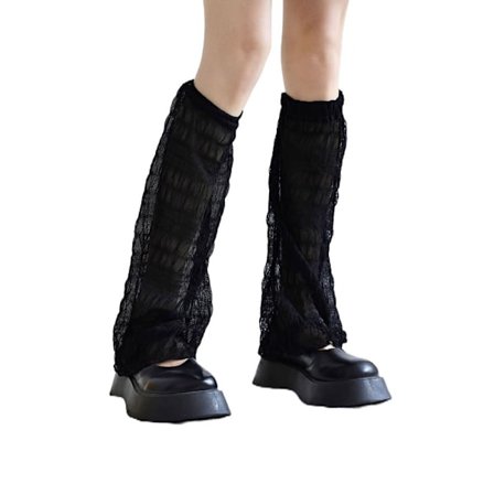 Pitsisukkahousut Mesh MUSTA 2 2