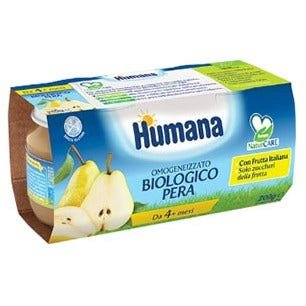 Humana Omogeneizzato Biologico Pera 2X100g