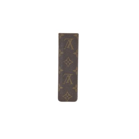Louis Vuitton Vintage, Pre-owned Comb Case Holder Monogram Canvas Bruin, Dames, Maat:ONE Size