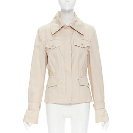 Gucci Vintage Pre-owned Cotton outerwear inbo, Dame Vintage Jakker