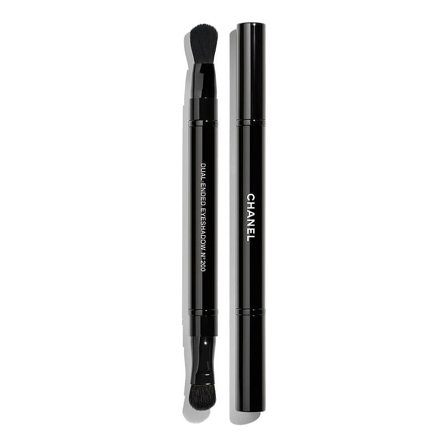 CHANEL PINCEAU DUO PAUPIÈRES RÉTRACTABLE N°200 Retractable Dual-Ended Eyeshadow Brush, Makeup, Børster & Tilbehør, Øjne